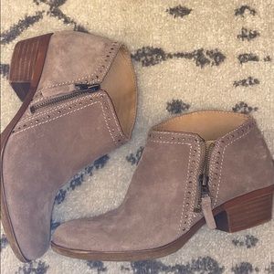 Worn once lucky brand booties